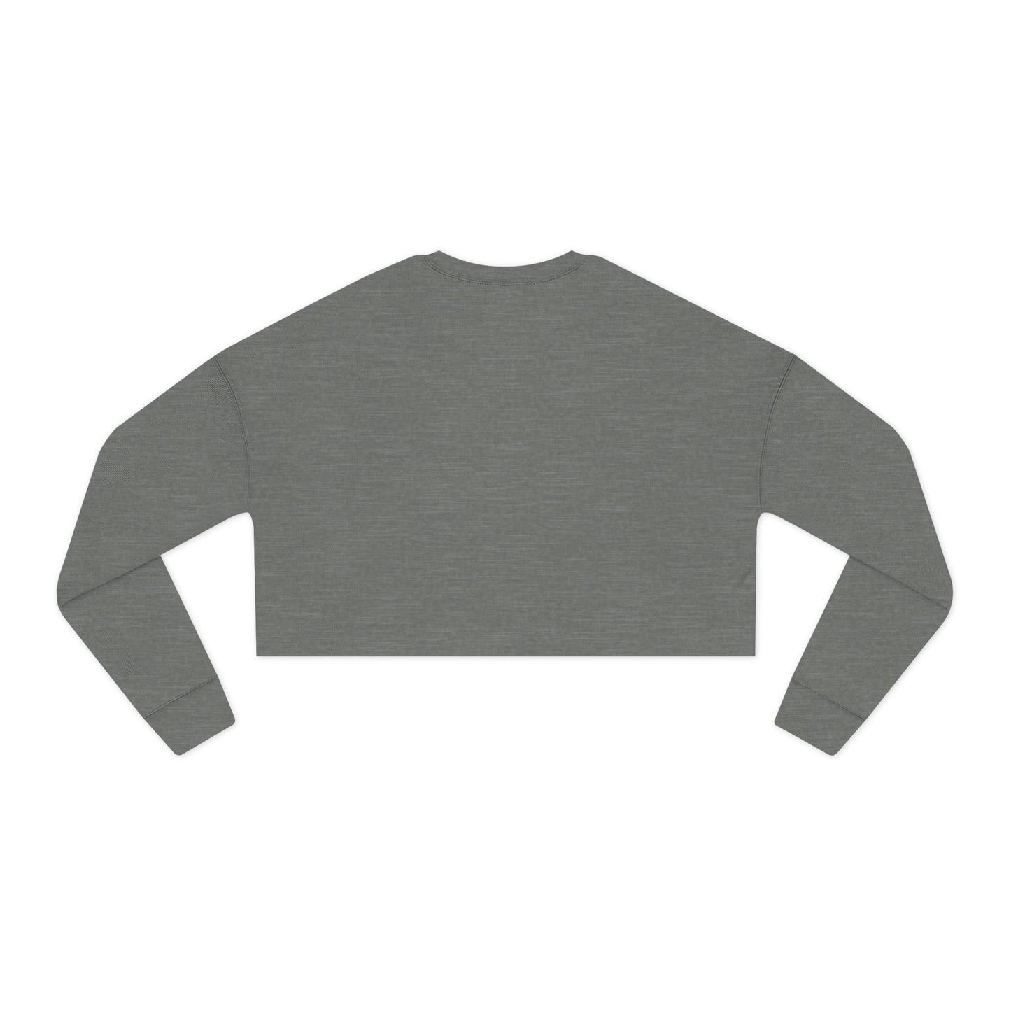 Skitten Themed Women's Cropped Sweatshirt - Perfect for Casual Wear