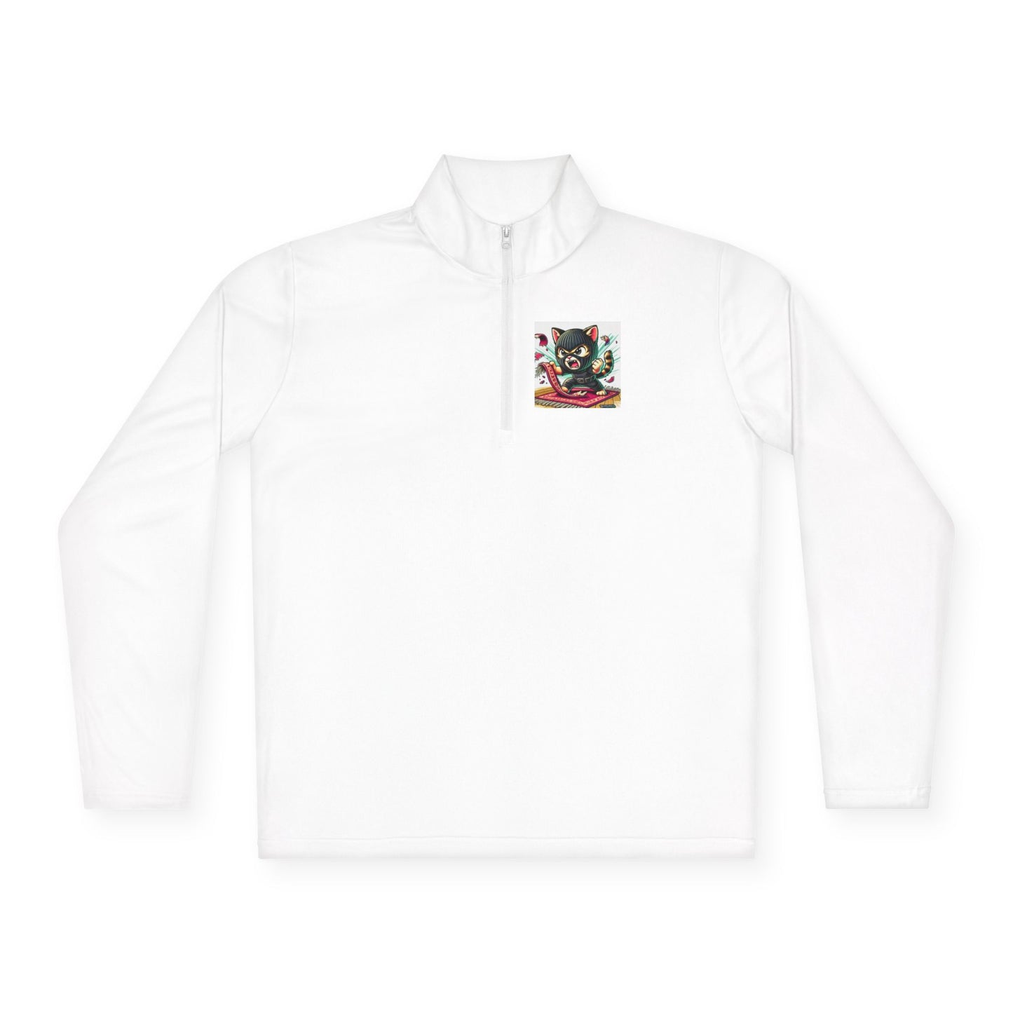 $SKITTEN -- Unisex Quarter-Zip Pullover -- Rug Shredding