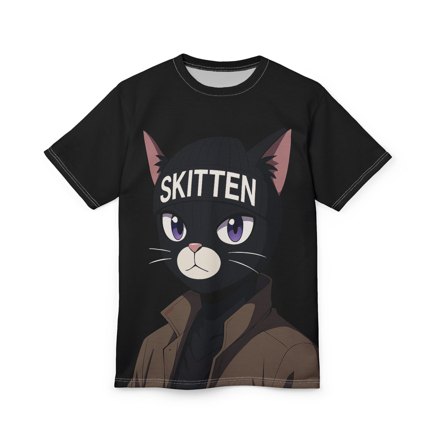 Bazuka Skitten Graphic Tee - Creator Design | Unisex Cut & Sew T-Shirt