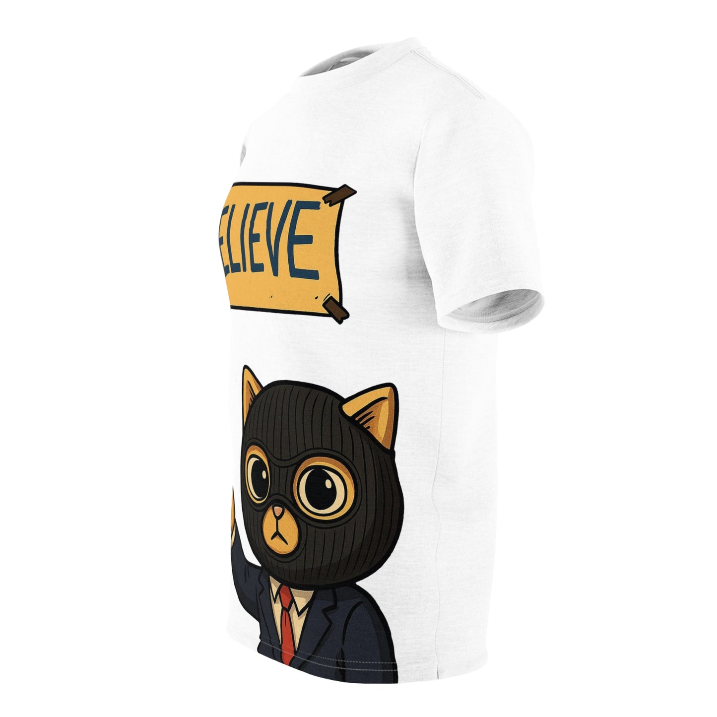Coach Skitten Graphic Tee - Creator Design | Unisex Cut & Sew T-Shirt, White