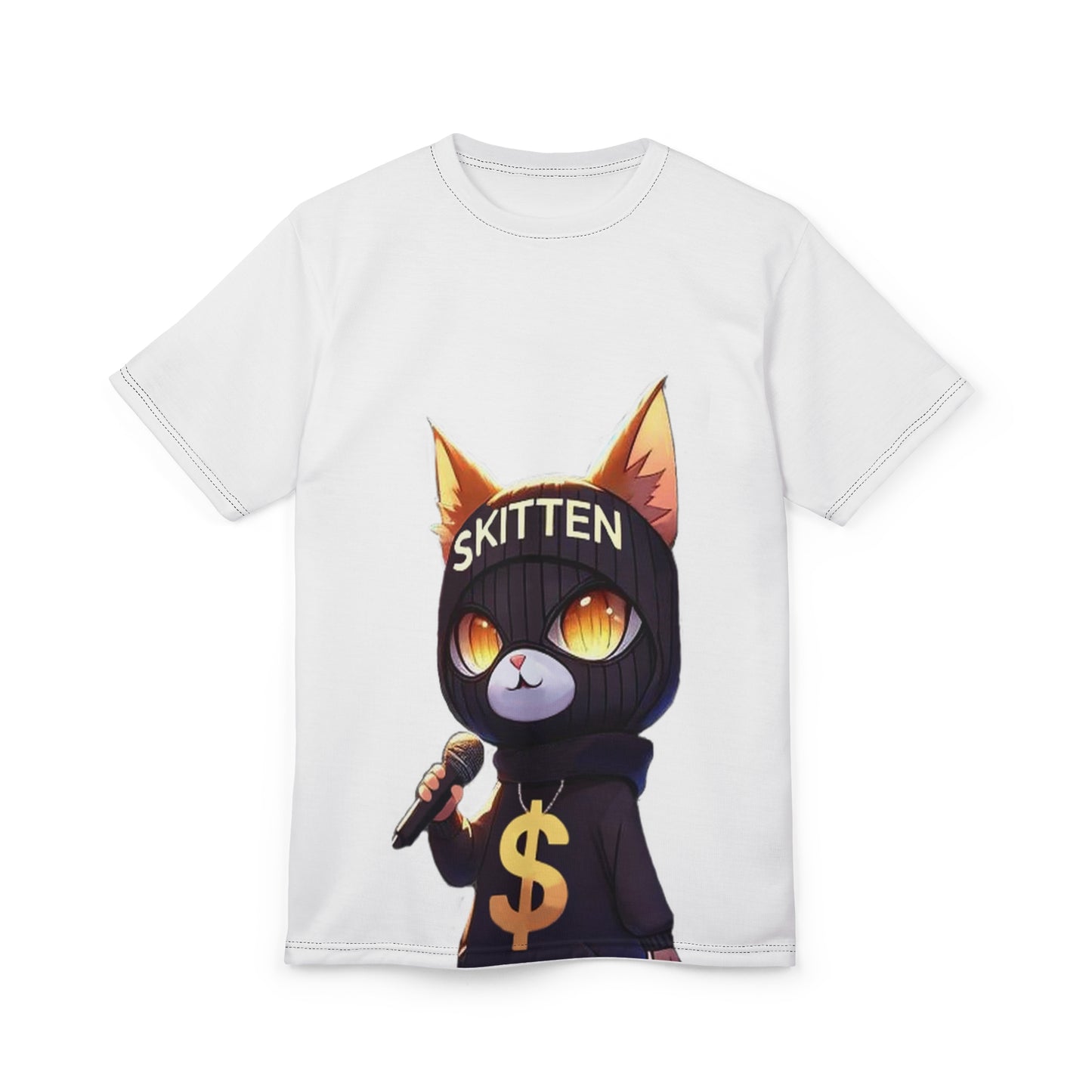 Skitten Cool Cat Unisex Tee - Graphic T-Shirt for Trendy Fashion Lovers