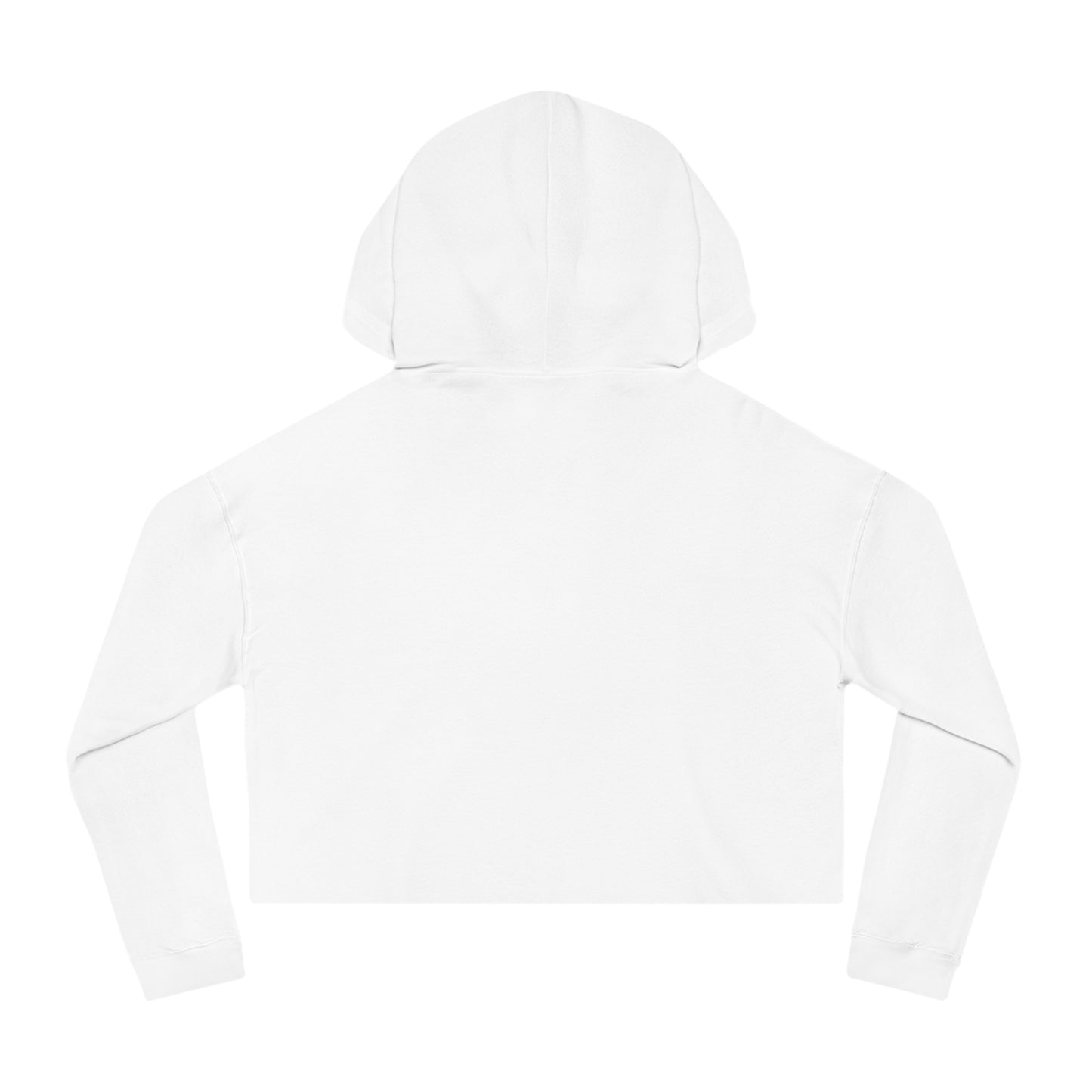 Women’s Cropped Hooded Sweatshirt - Adorable Skitten Design