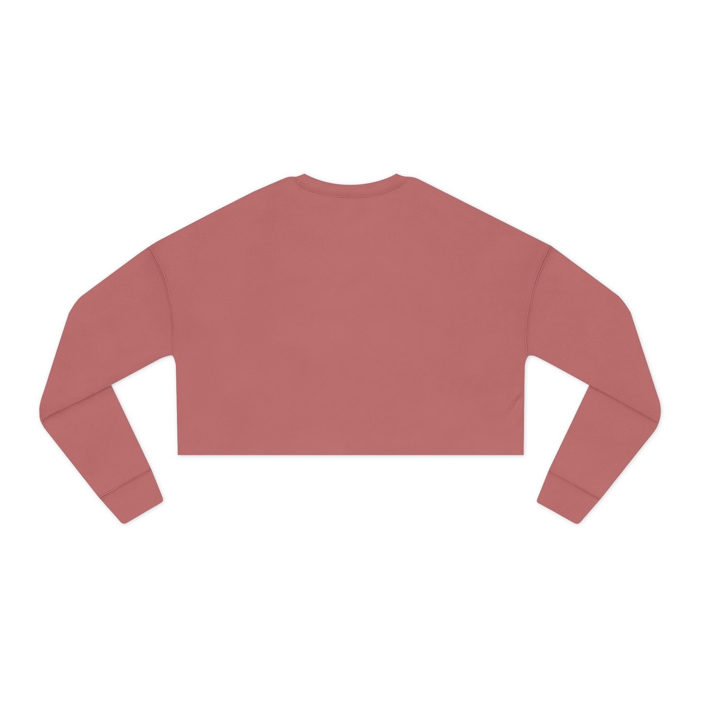 Skitten Themed Women's Cropped Sweatshirt - Perfect for Casual Wear