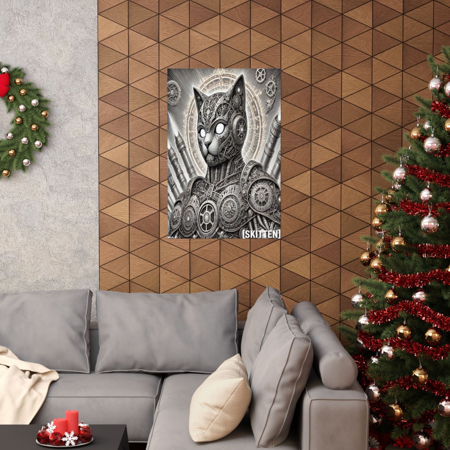 $SKITTEN -- Matte Vertical Posters -- Steam Punk #10