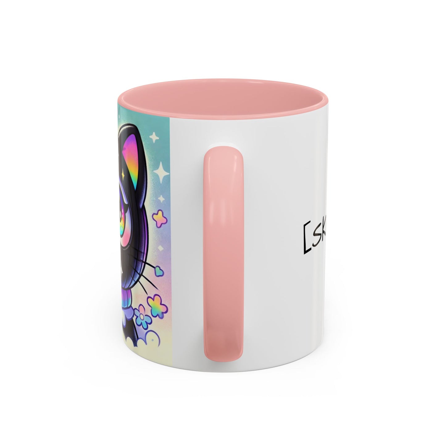 $SKITTEN -- Accent Coffee Mug (11, 15oz) -- Whimsical Pickles