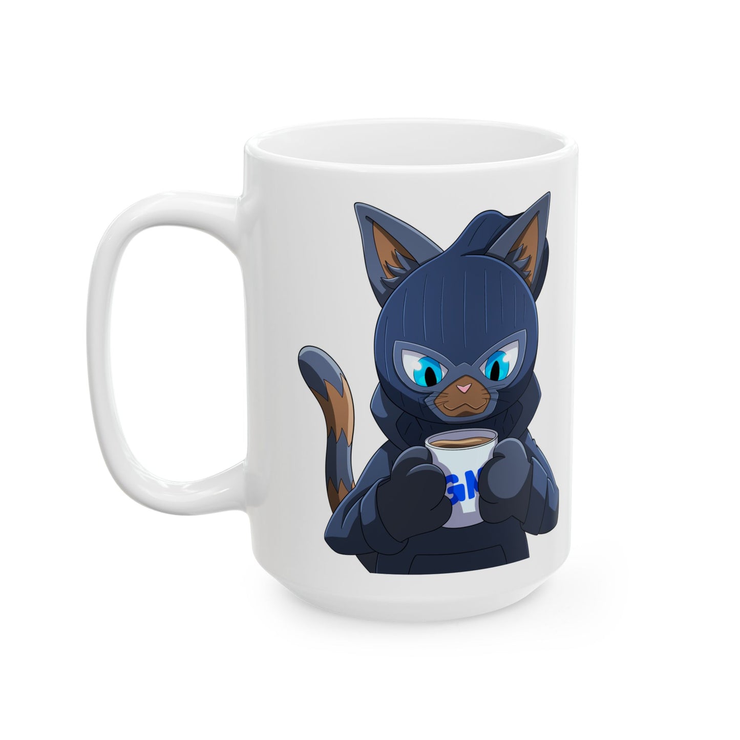 Skitten Ceramic Mug - FatalPen's Collection | "GM"