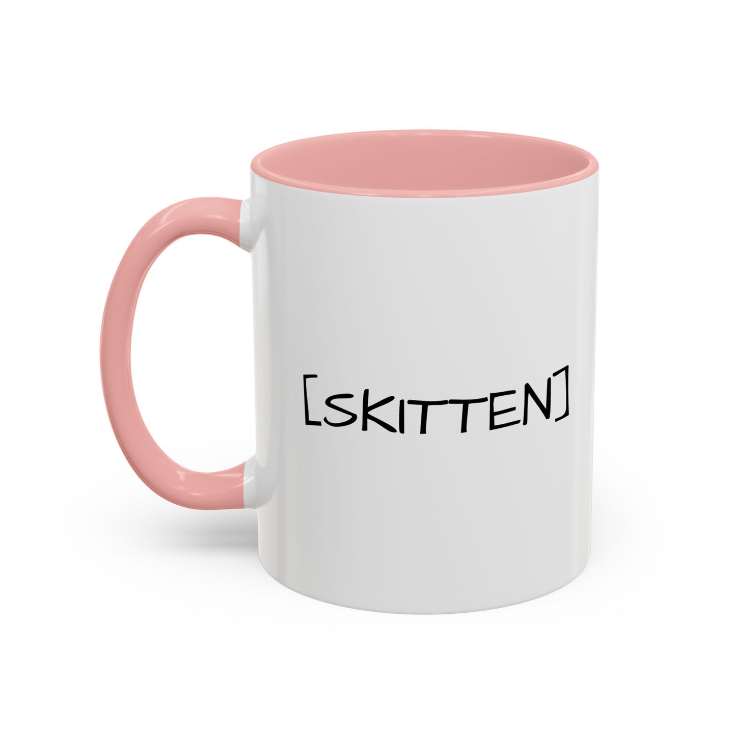$SKITTEN -- Accent Coffee Mug (11, 15oz) -- Whimsical Pickles