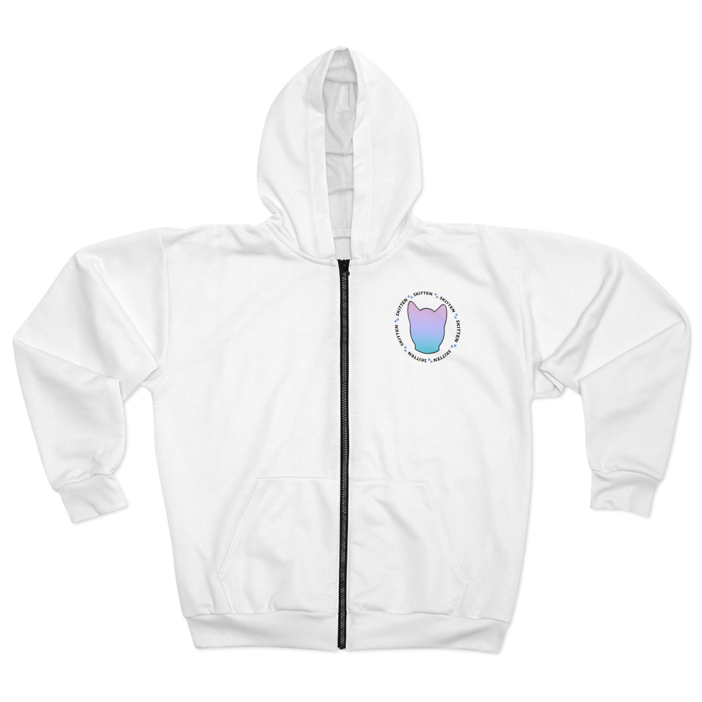 Skitten Unisex Zip Hoodie (AOP)