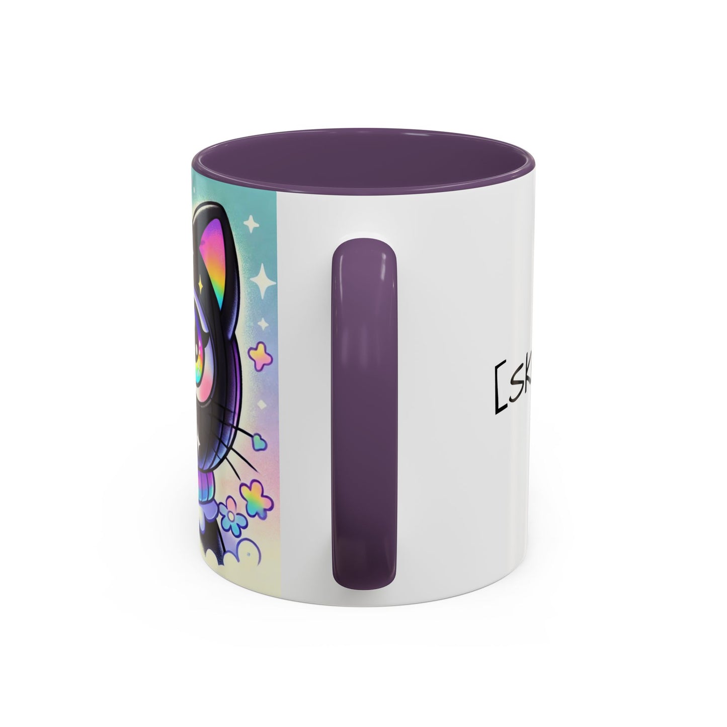 $SKITTEN -- Accent Coffee Mug (11, 15oz) -- Whimsical Pickles