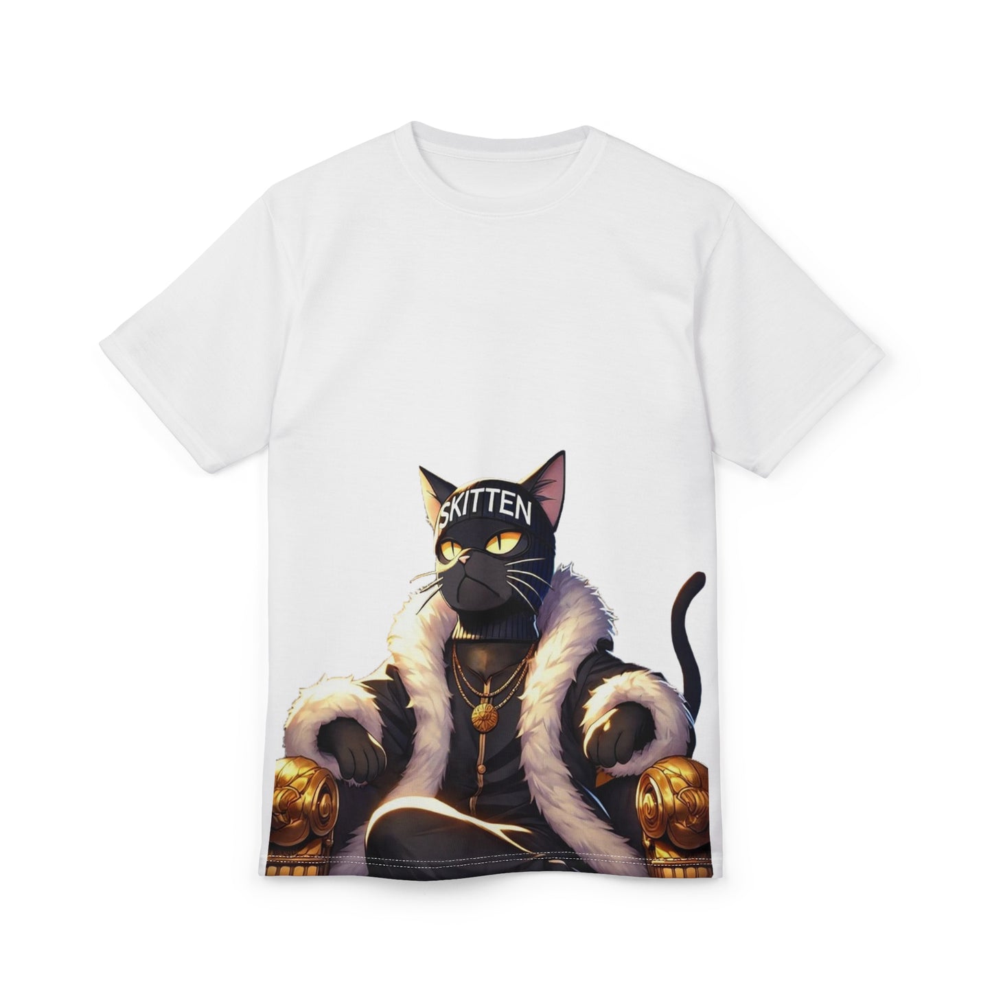 King Skitten Cool Cat Unisex Tee - Graphic T-Shirt for Trendy Fashion Lovers