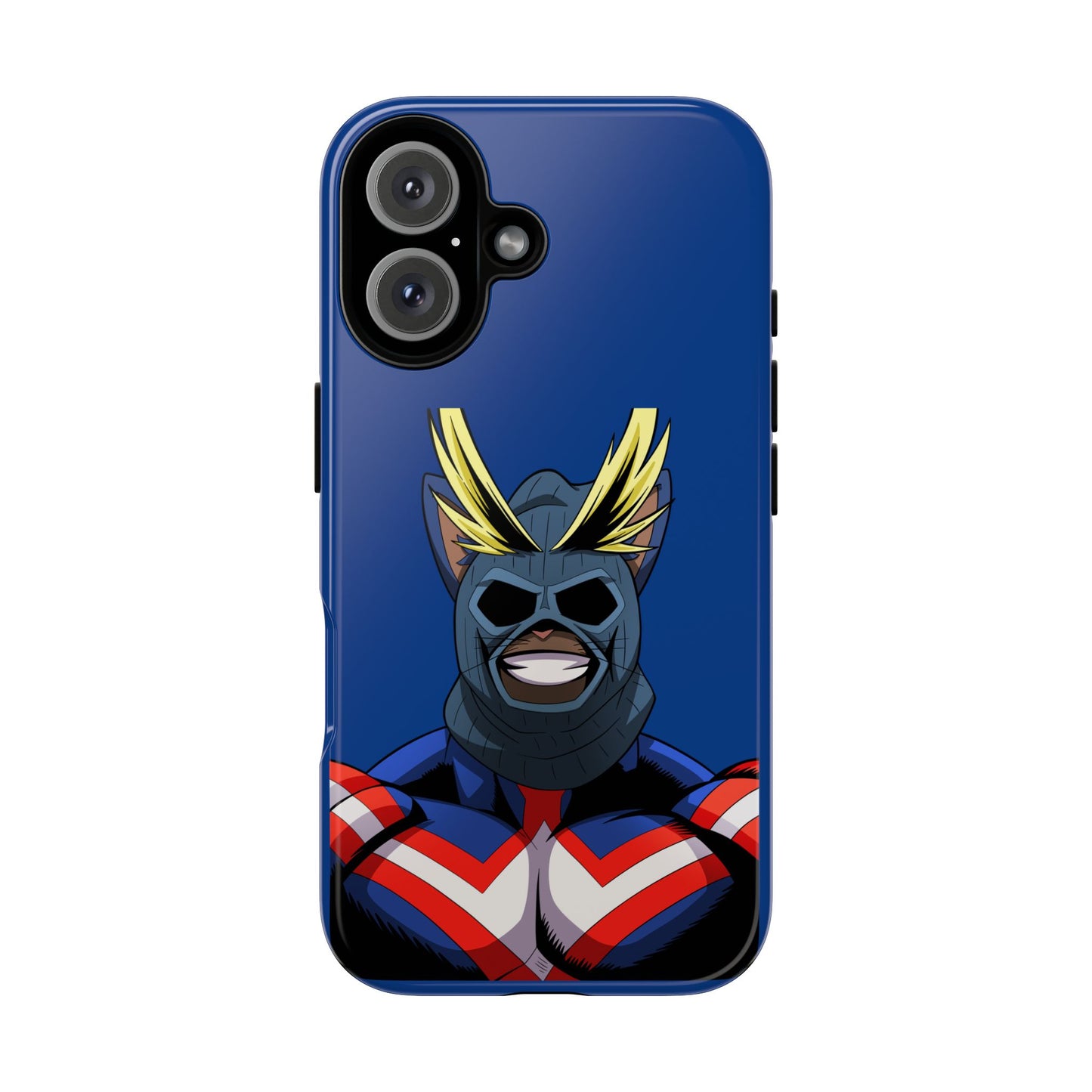 Patriotic Hero Phone Case —FatalPen's Collection | All Might-Inspired Anime Superhero Design