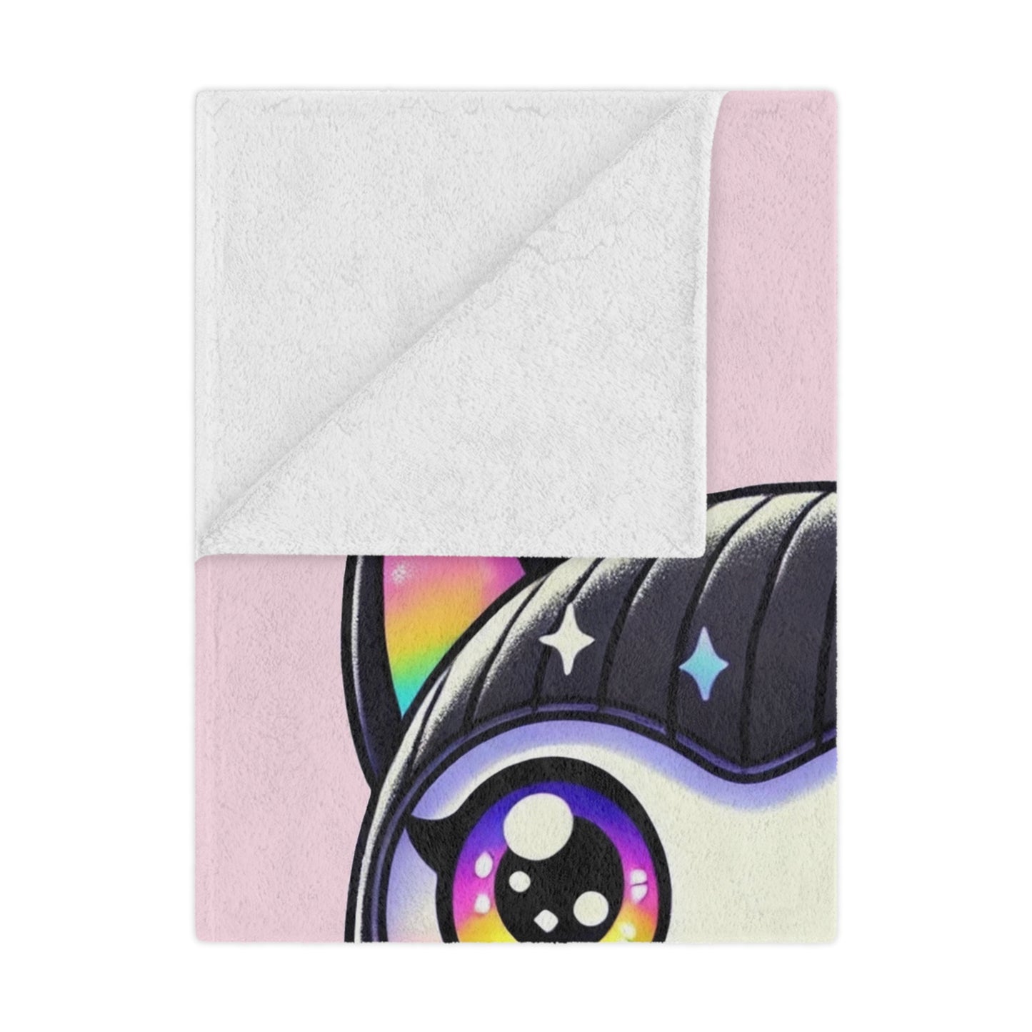 $SKITTEN -- Microfiber Blanket -- Pickles Pink