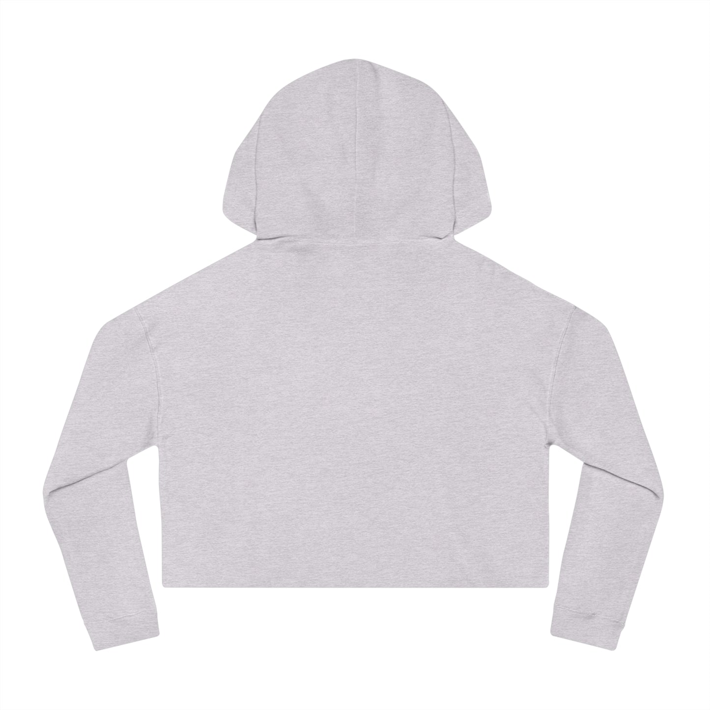 Women’s Cropped Hooded Sweatshirt - Adorable Skitten Design
