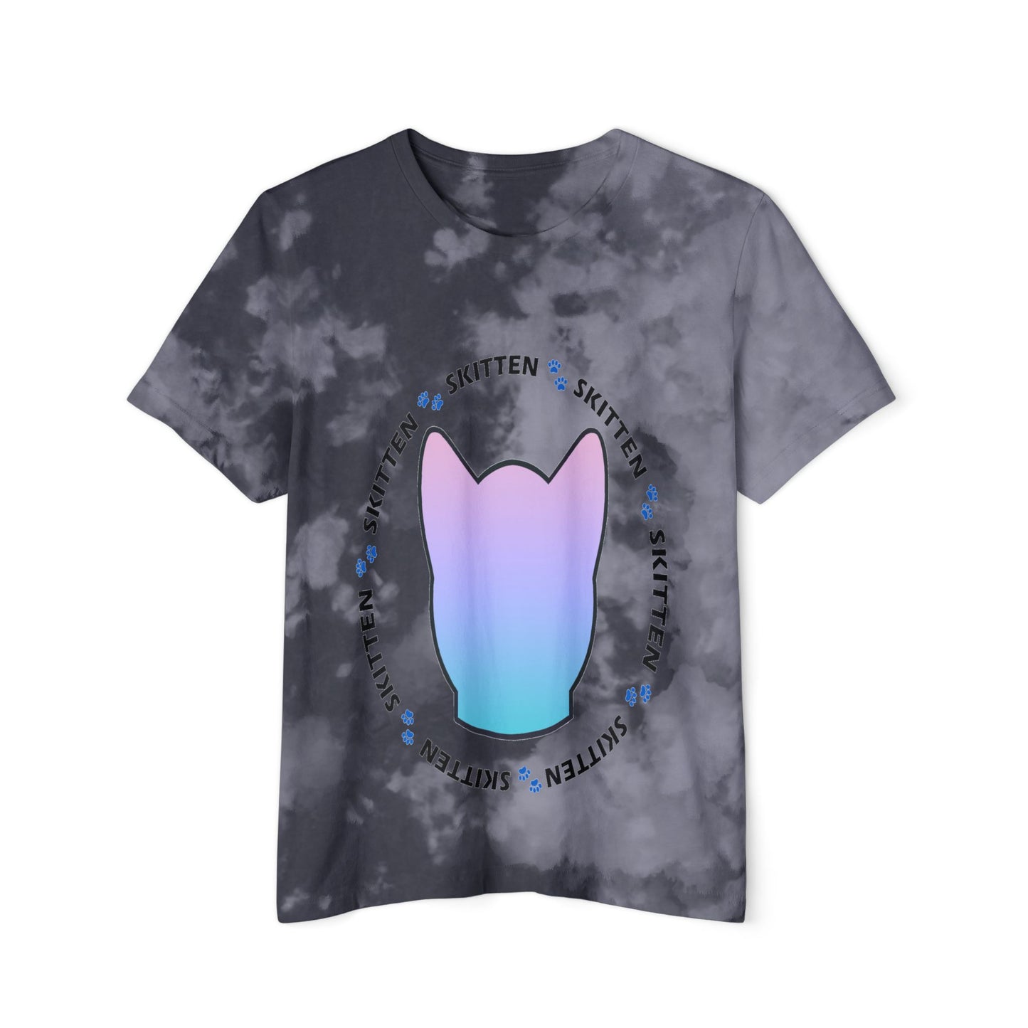 Skitten Pastel Skitten Women's Baby Tee - Trendy Cat Lover Top