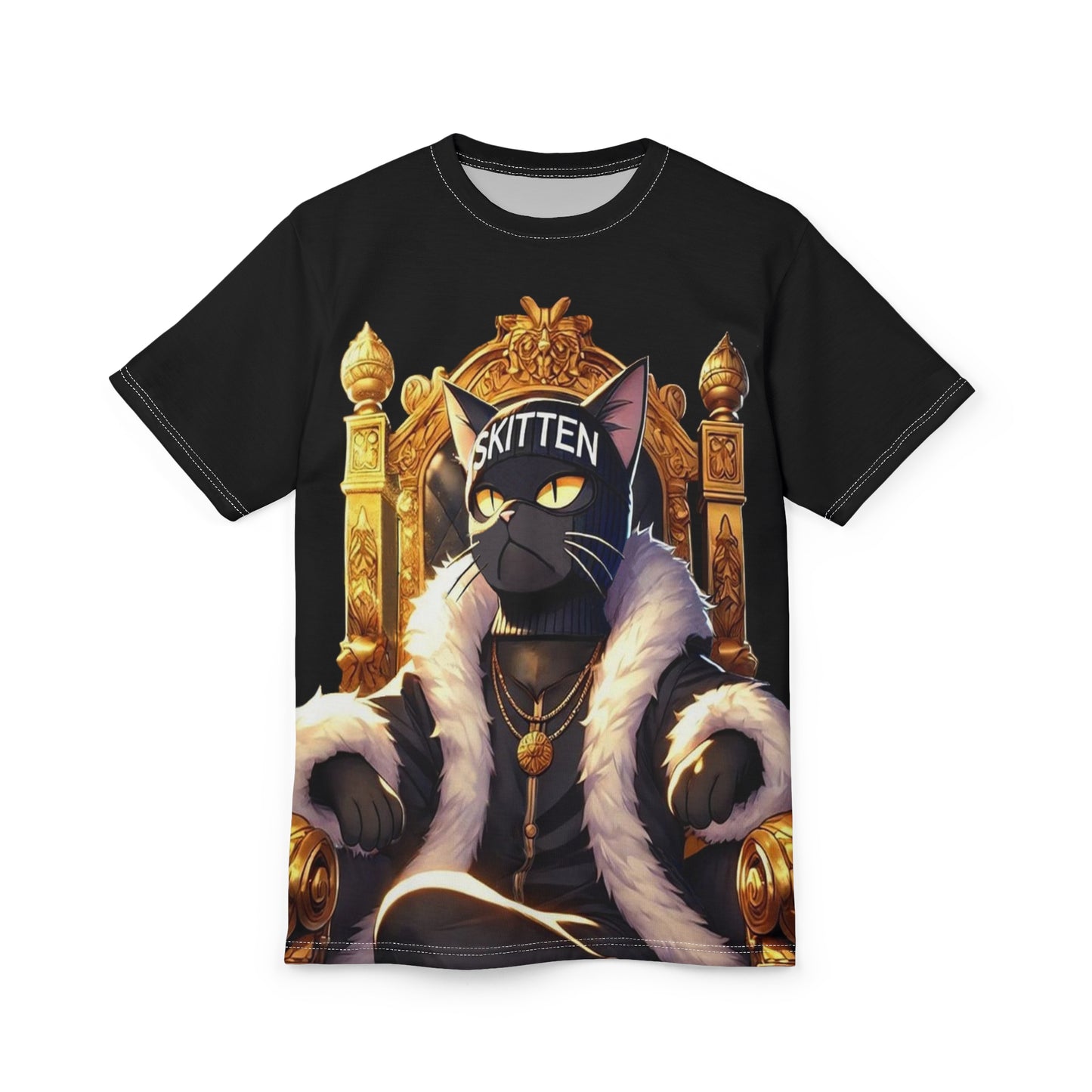 King Skitten Graphic Tee - Creator Design | Unisex Cut & Sew T-Shirt
