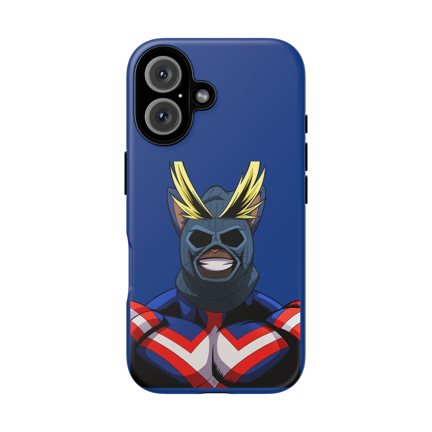 Patriotic Hero Phone Case —FatalPen's Collection | All Might-Inspired Anime Superhero Design
