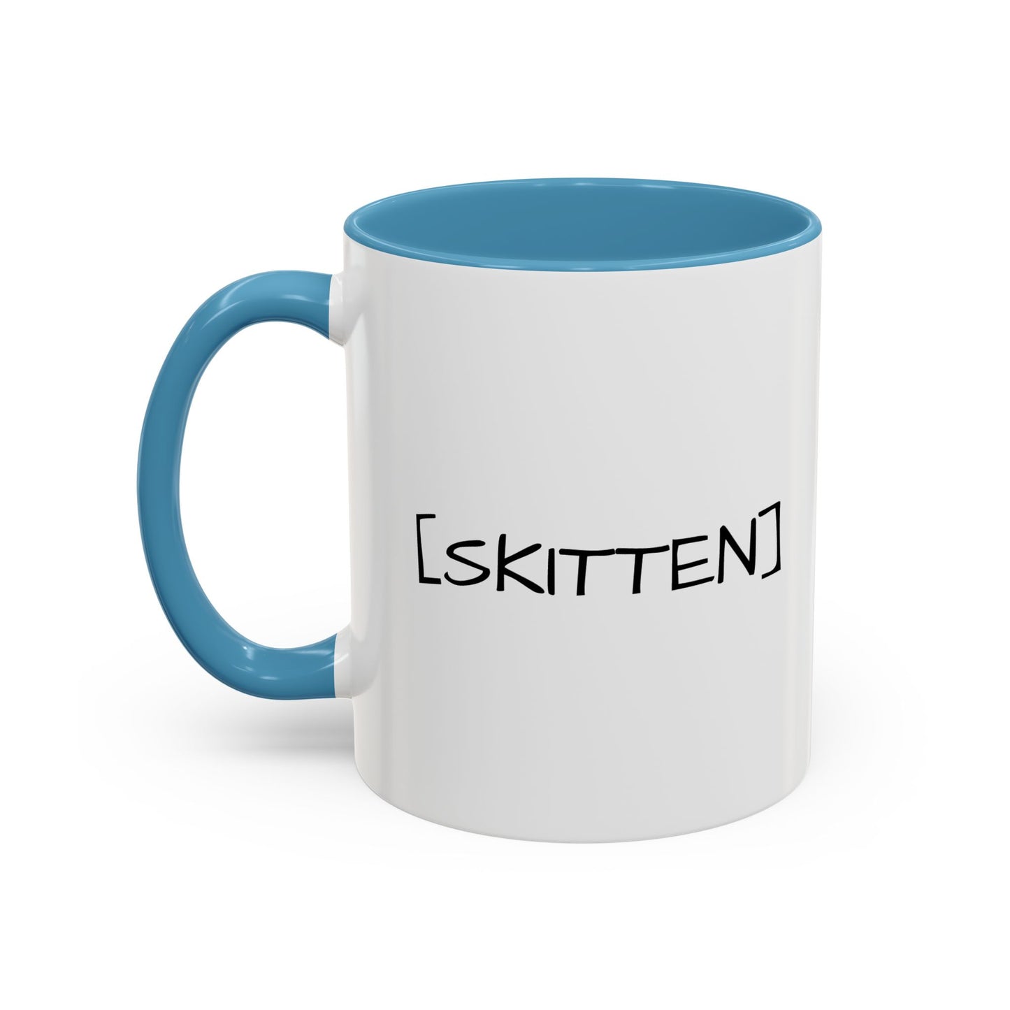 $SKITTEN -- Accent Coffee Mug (11, 15oz) -- Whimsical Pickles
