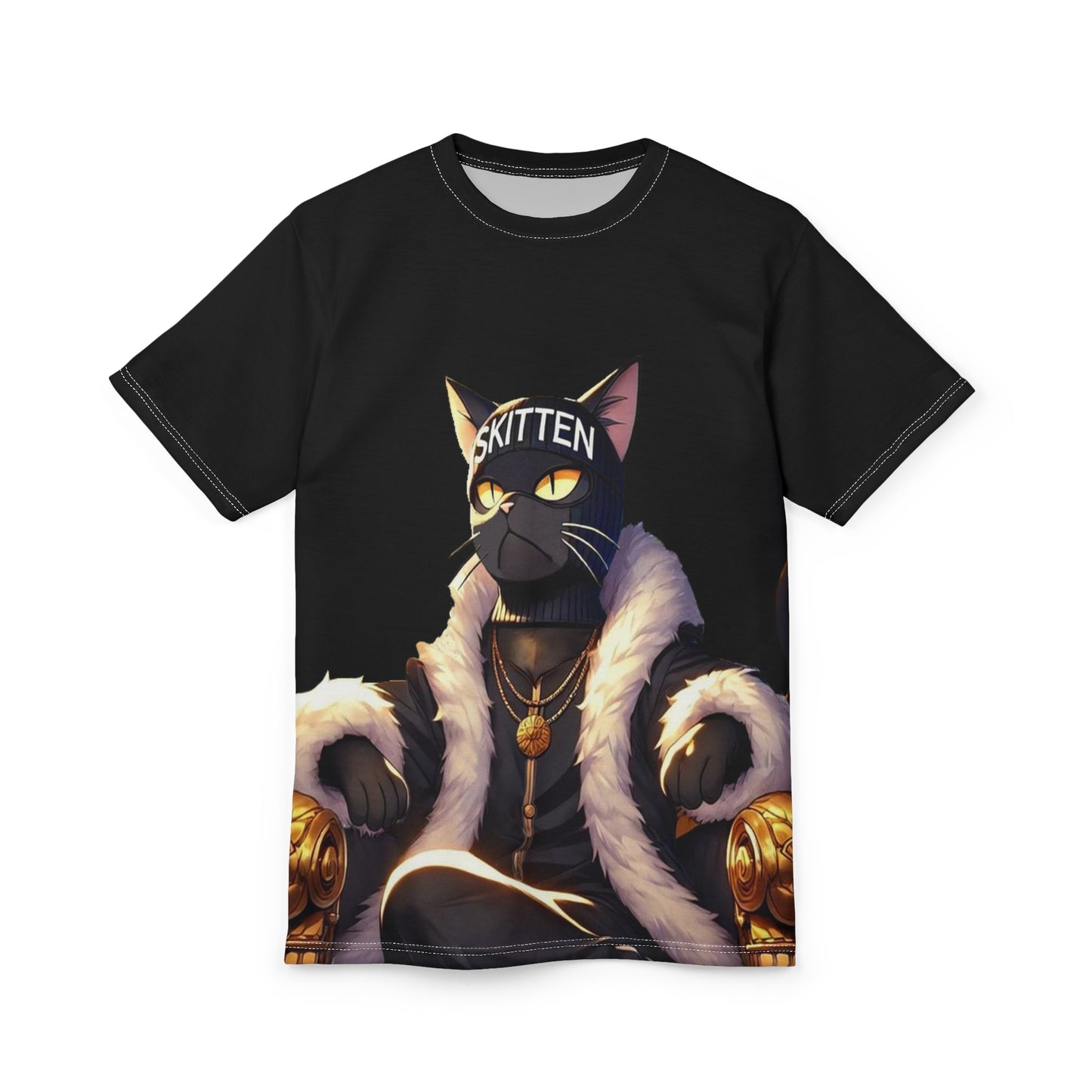 King Skitten Graphic Tee - Skitten Design | Unisex Cut & Sew T-Shirt