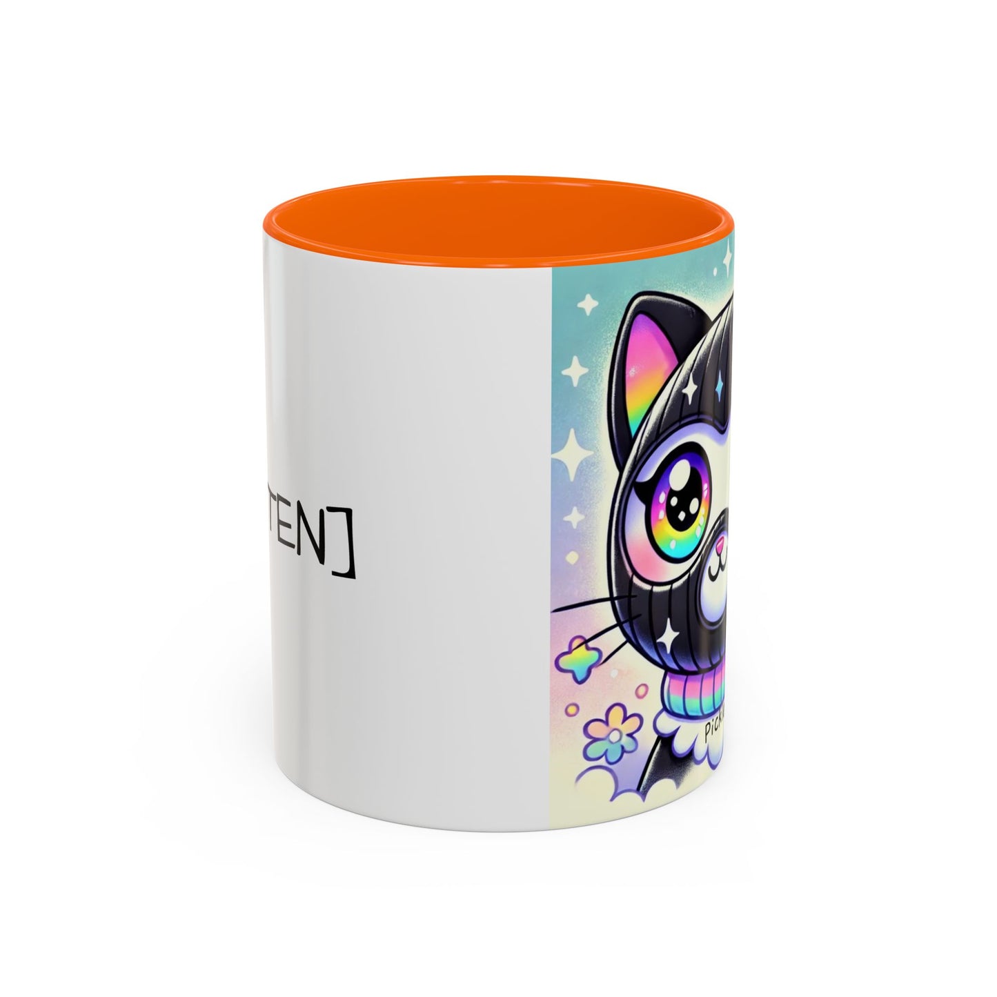 $SKITTEN -- Accent Coffee Mug (11, 15oz) -- Whimsical Pickles